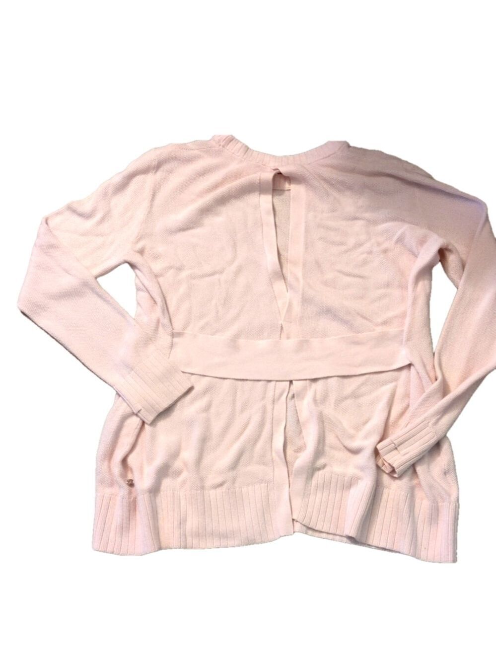 Lululemon Sincerely Yours Sweater Pink Glow Cashmere Blend Size 10?
